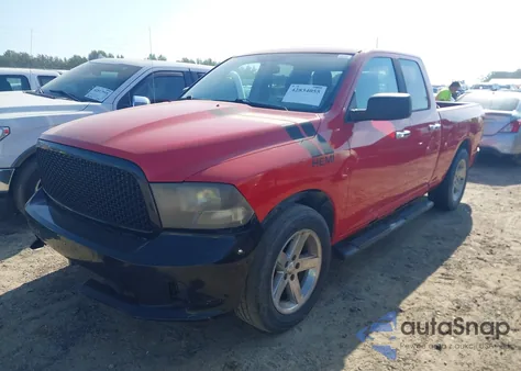 2012 Dodge Ram 1500 Slt из США, поврежденный, VIN 1C6RD7GT0CS128999